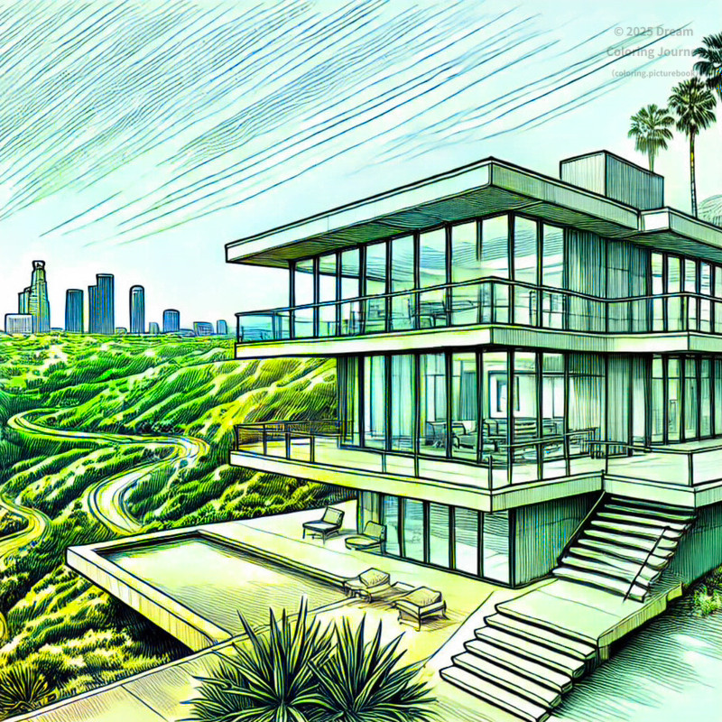 6. The Stahl House (Crazy, Stupid, Love)
