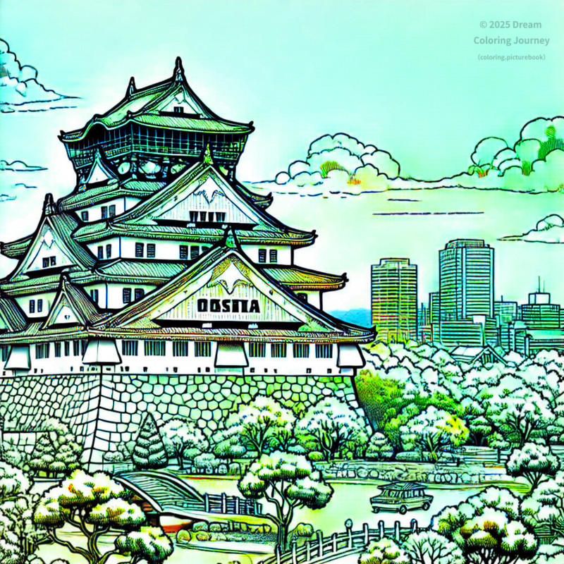 6. Osaka Castle