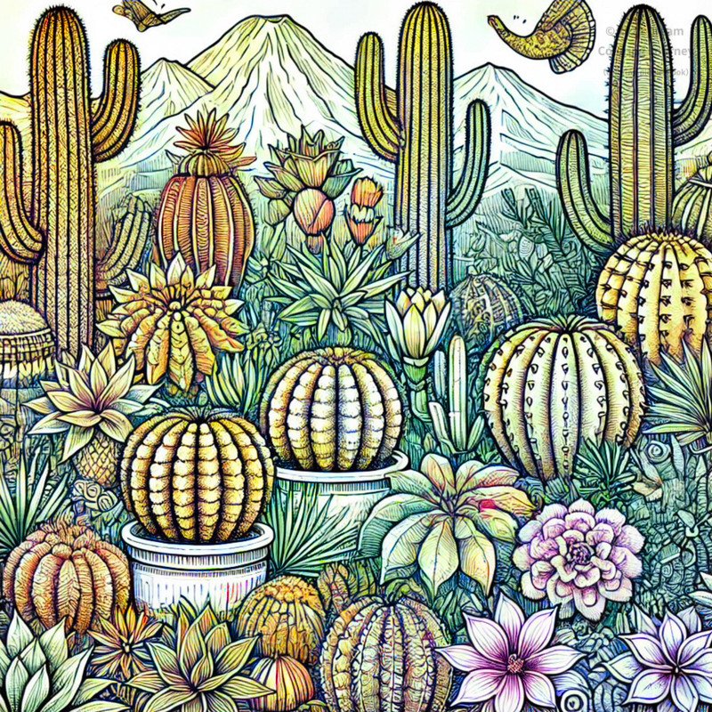7. Cactus Garden