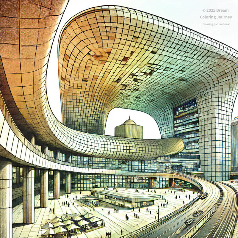 7. Dongdaemun Design Plaza