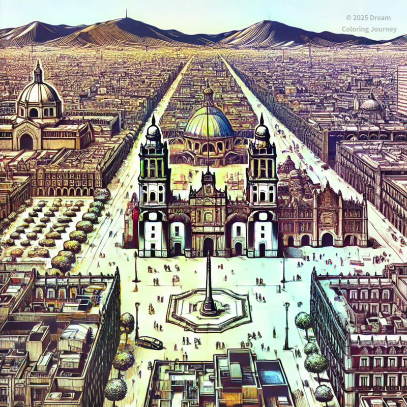 7. Zocalo Square in Mexico City