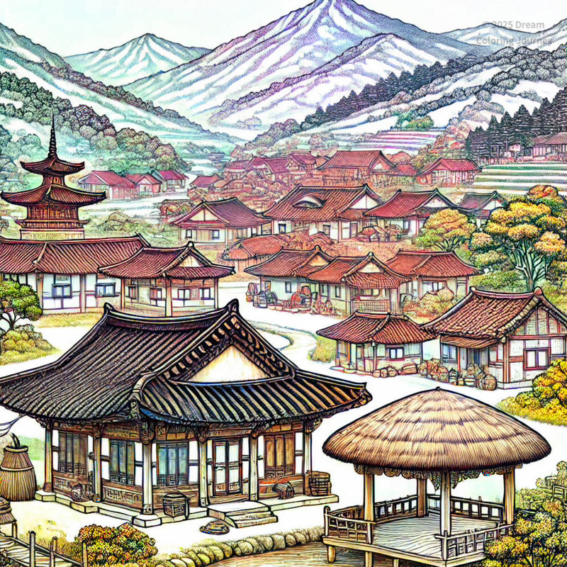 8. Korean Folk Village