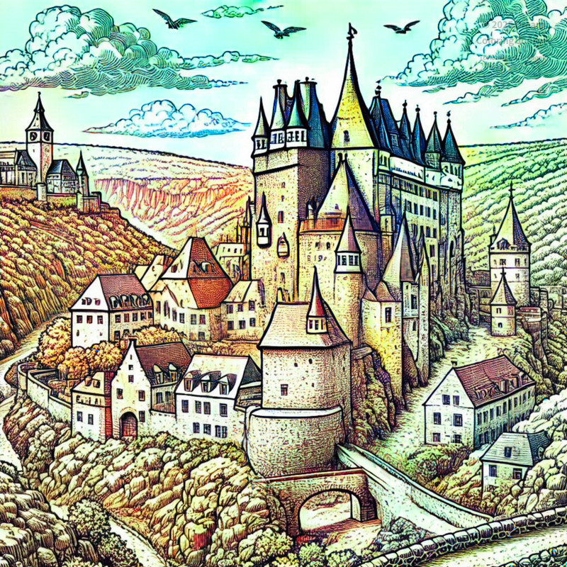8. Esch-sur-Sûre Castle
