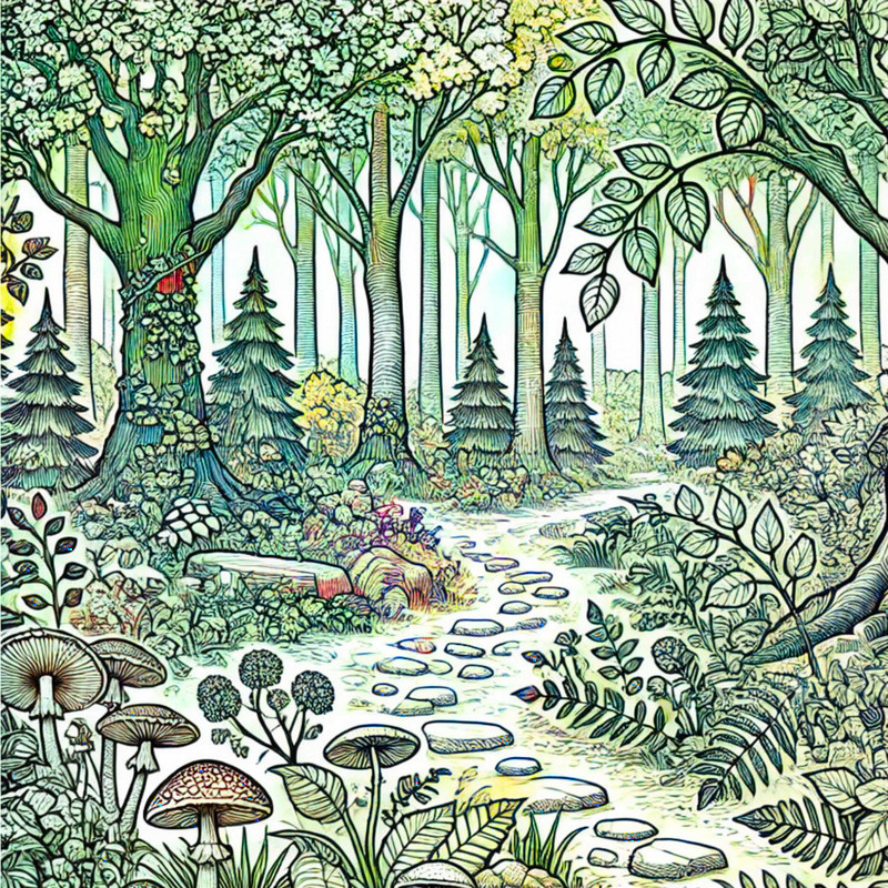 9. Forest Scenery