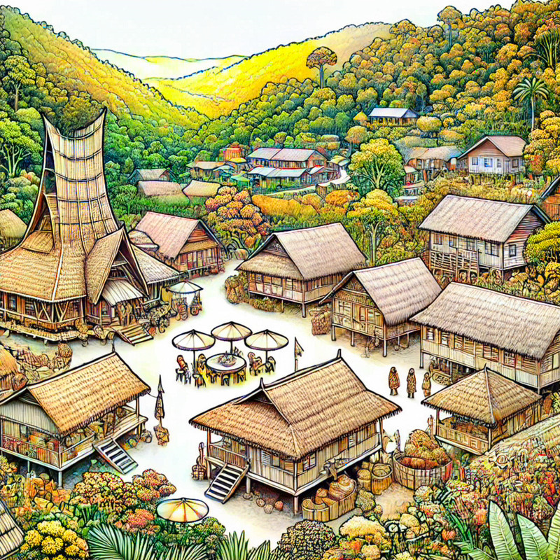 13. Sarawak Cultural Village