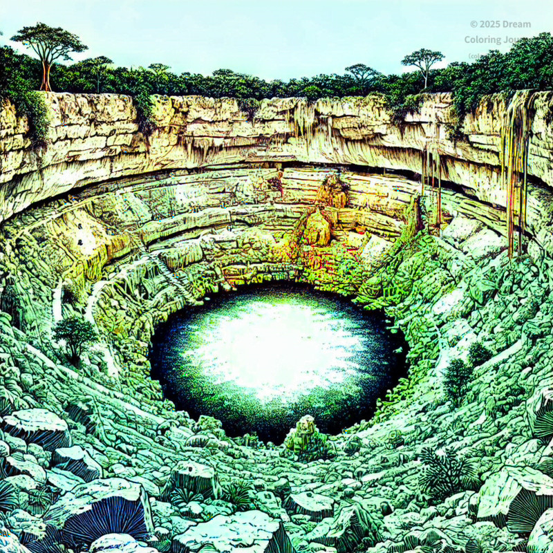 14. Cenote (Natural Sinkhole)