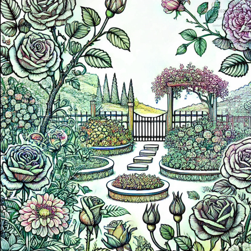 17. Rose Garden