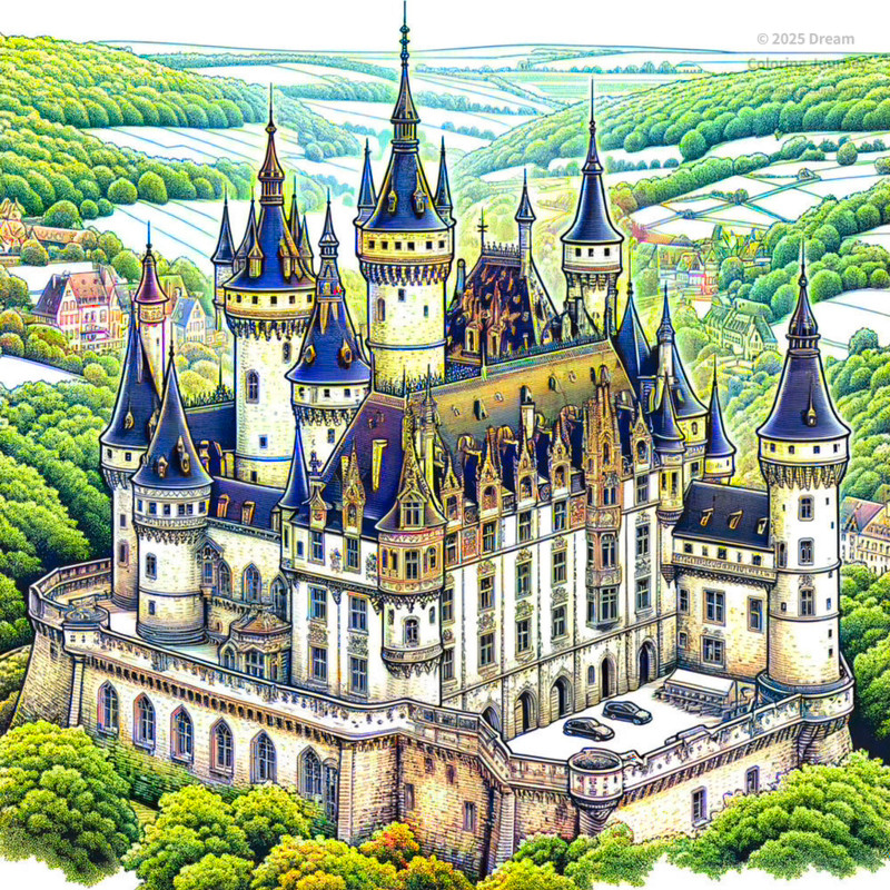 21. La Rochette Castle