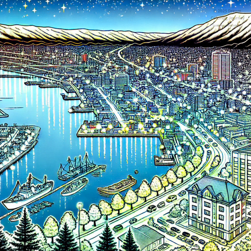 24. Hakodate Night View, Hokkaido