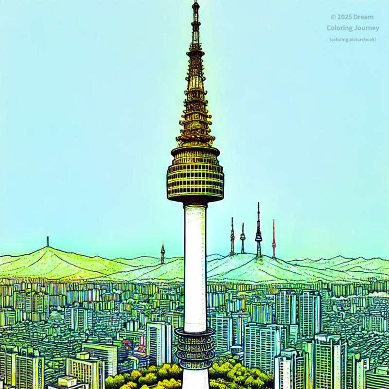 2. Namsan Tower (N Seoul Tower)