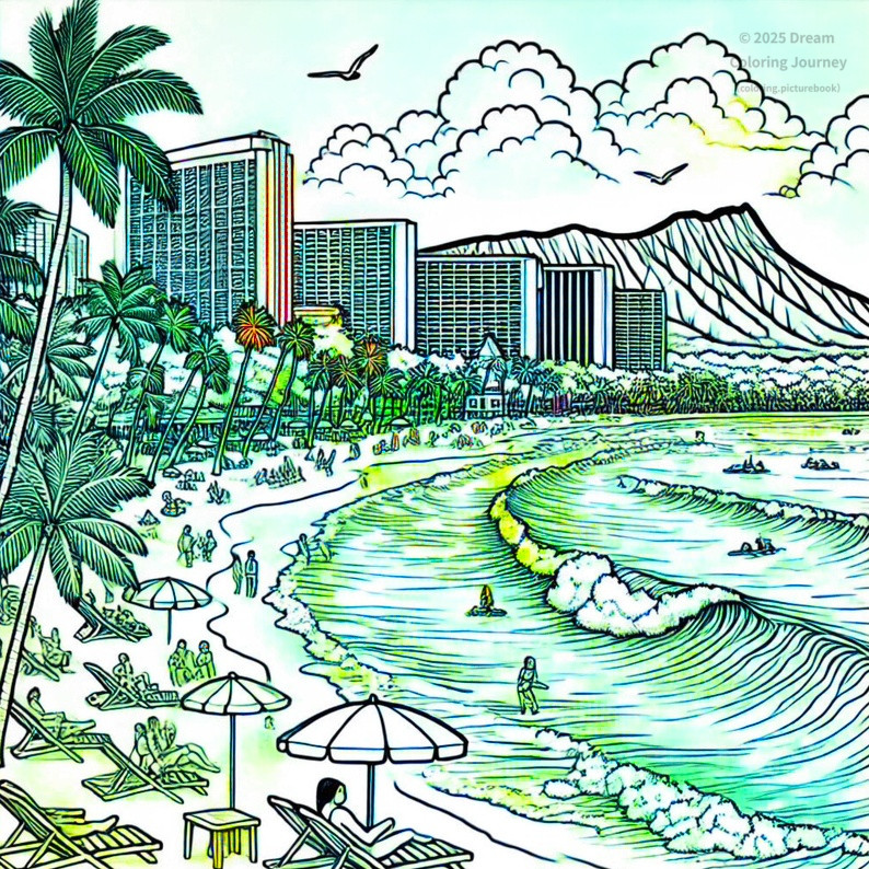2. Waikiki Beach
