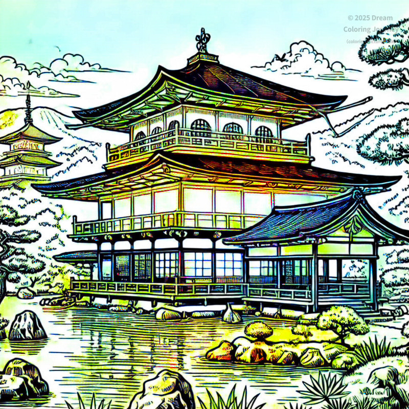 4. Kyoto's Kinkaku-ji (Golden Pavilion)