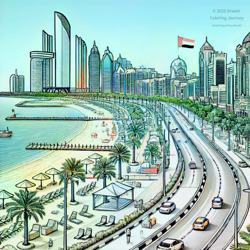 5. Abu Dhabi Corniche