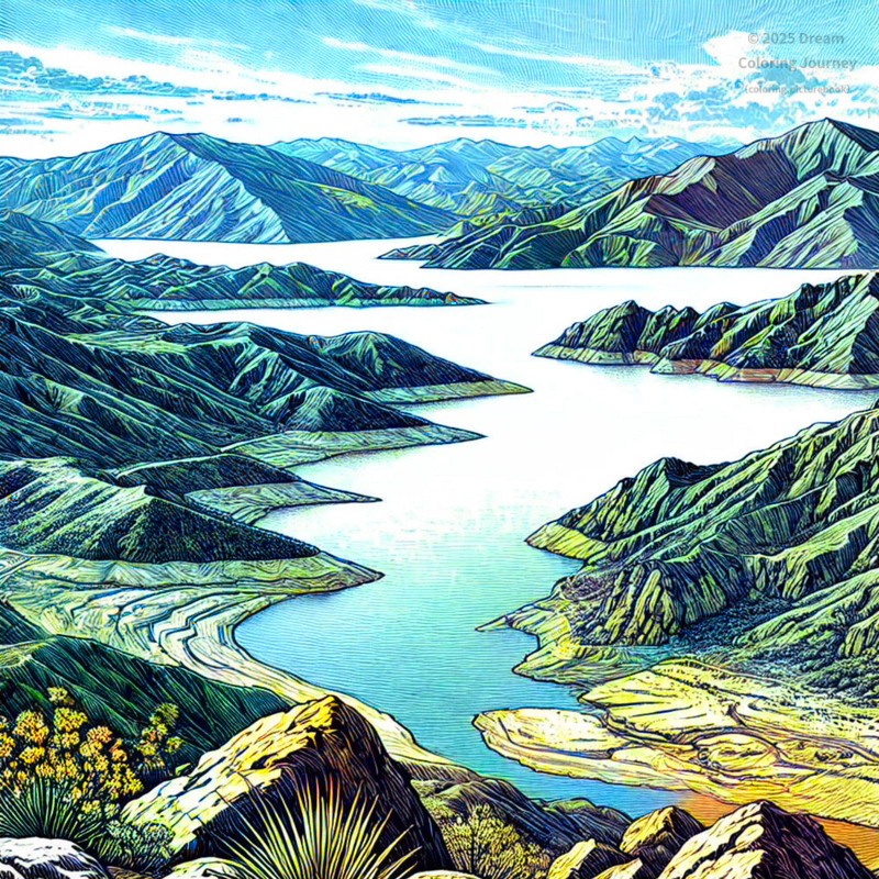 5. Lake Kapchagay