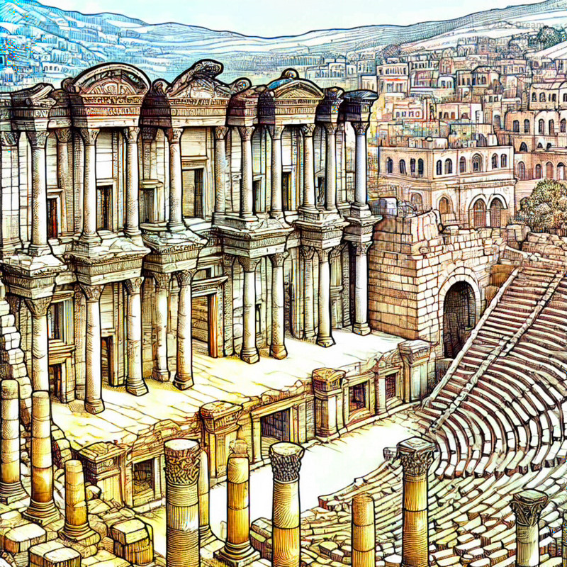 5. Roman Ruins of Jerash