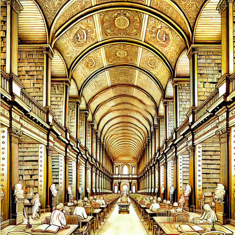 5. Trinity College Library