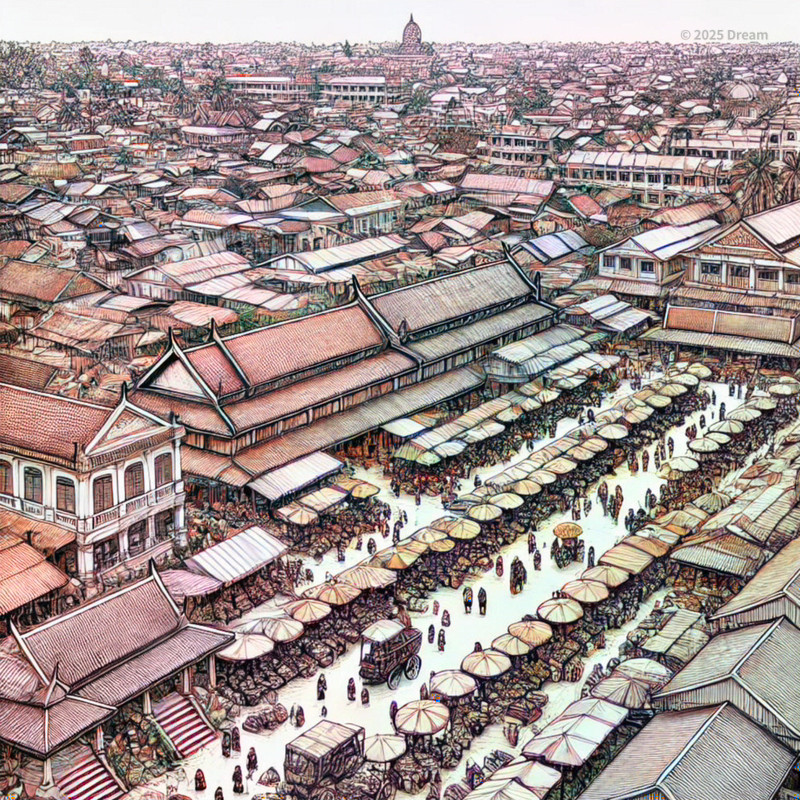 5. Old Market in Siem Reap