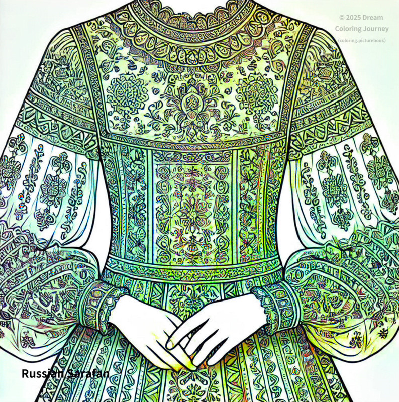 5. Russian Sarafan