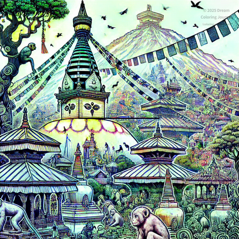 5. Swayambhunath (Monkey Temple)