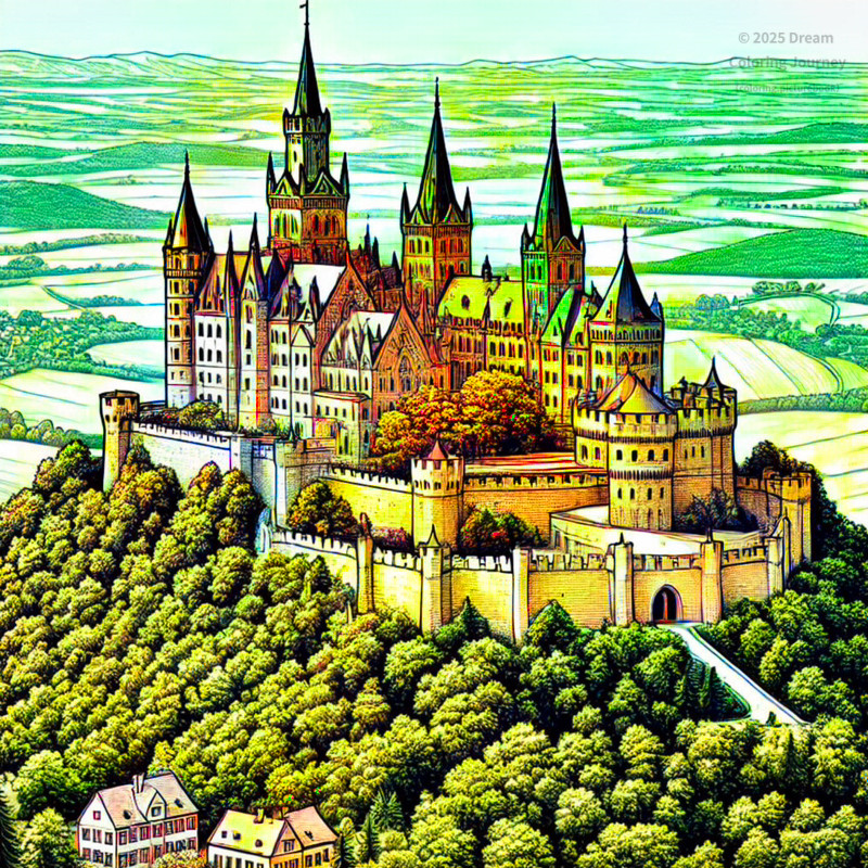 6. Hohenzollern Castle