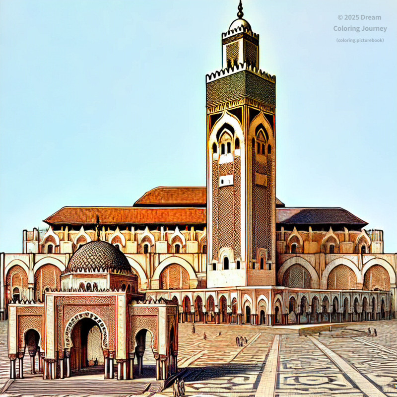 6. Hassan II Mosque