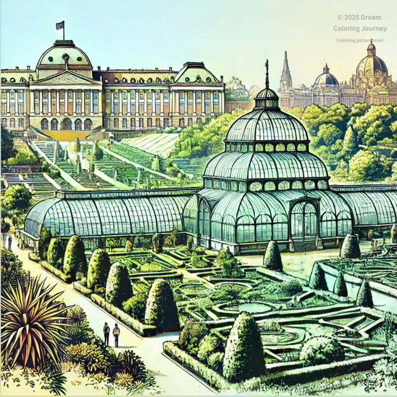 6. Laeken Park and Royal Greenhouses, Brussels