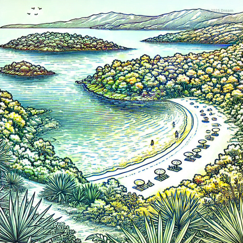 6. Ksamil Beach