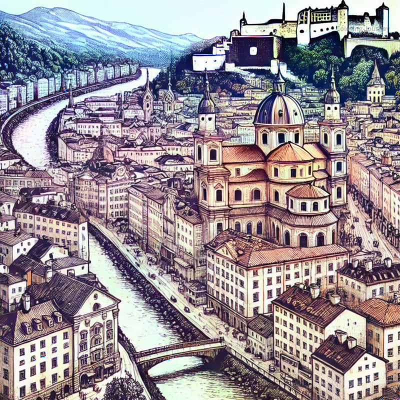 6. Salzburg Old Town