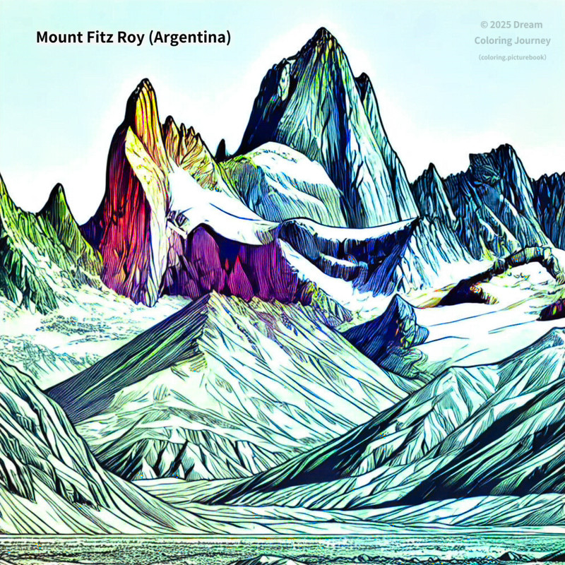 6. Mount Fitz Roy (Argentina)