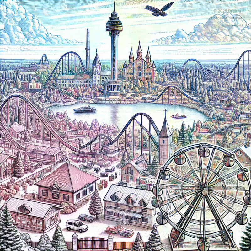 6. Särkänniemi Amusement Park in Tampere
