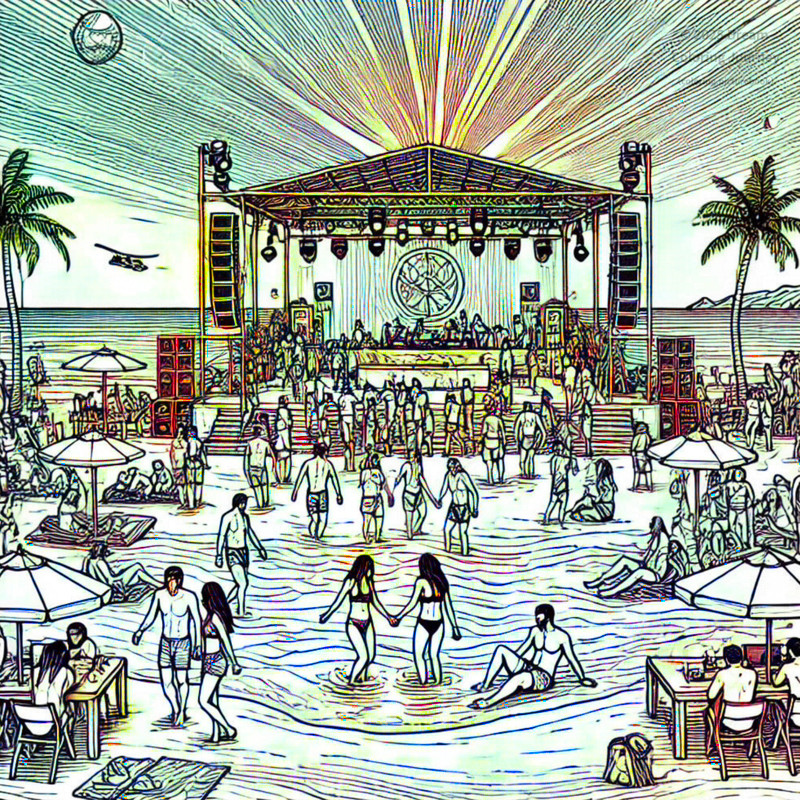6. Ibiza Beach Party