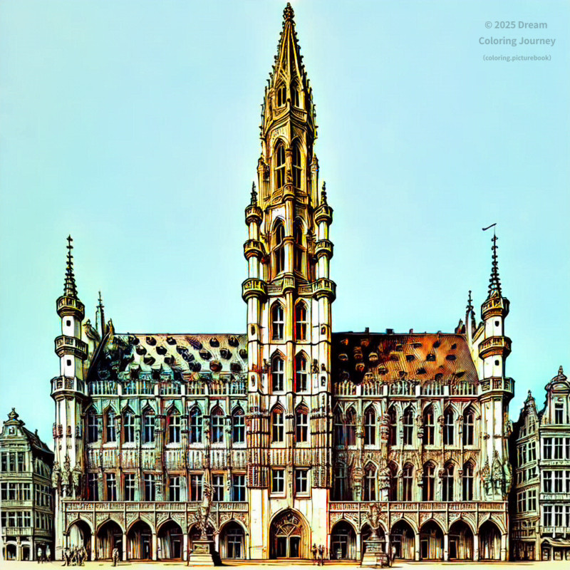 7. Brussels Town Hall