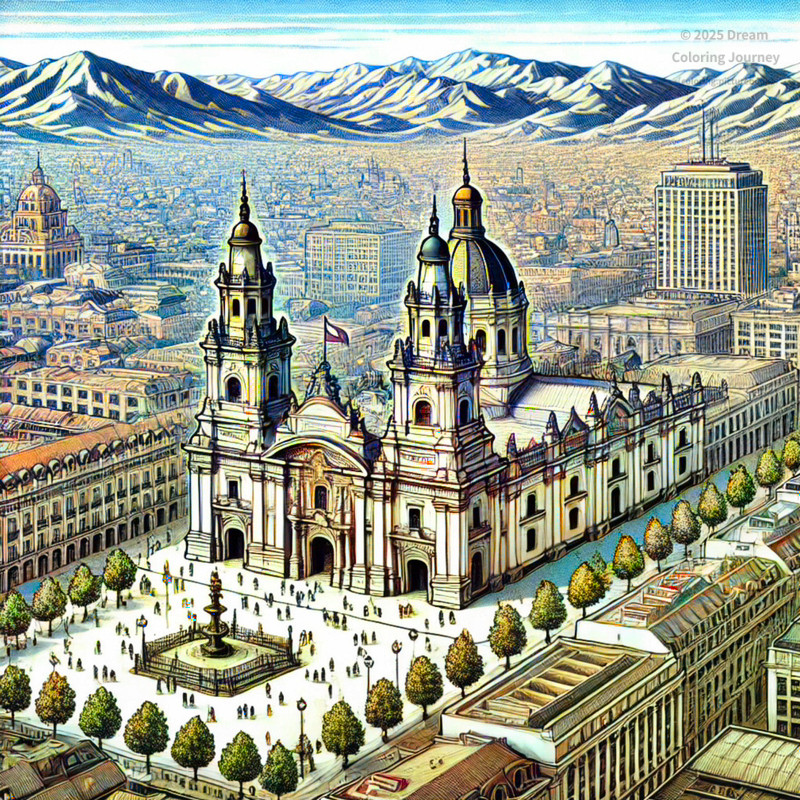7. Plaza de Armas in Santiago