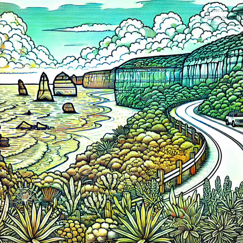 7. Great Ocean Road