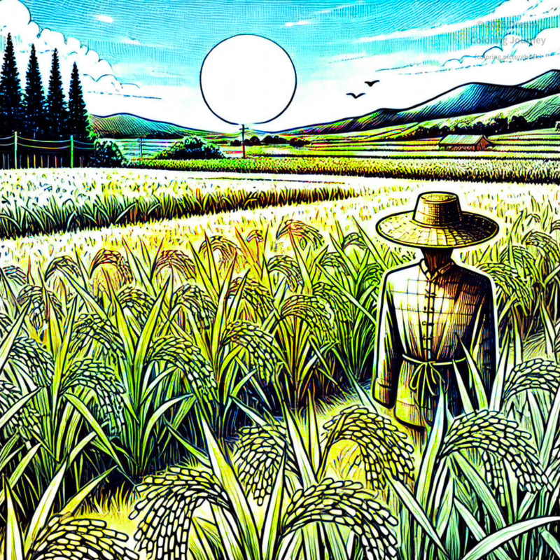 7. Autumn Rice Field