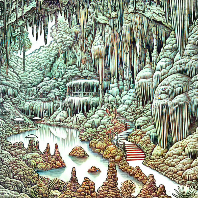 7. Green Grotto Caves