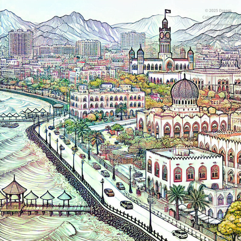 7. Muscat Corniche