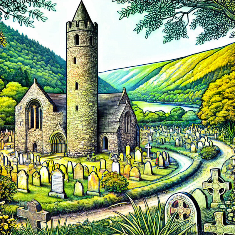 7. Glendalough Monastic Site