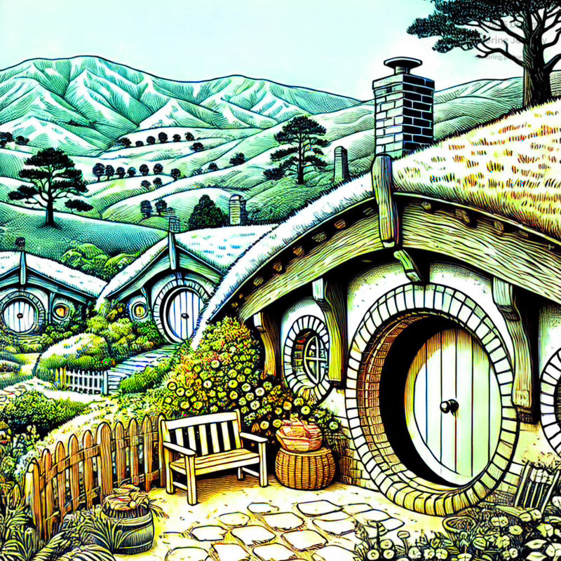 7. Hobbiton in Waikato