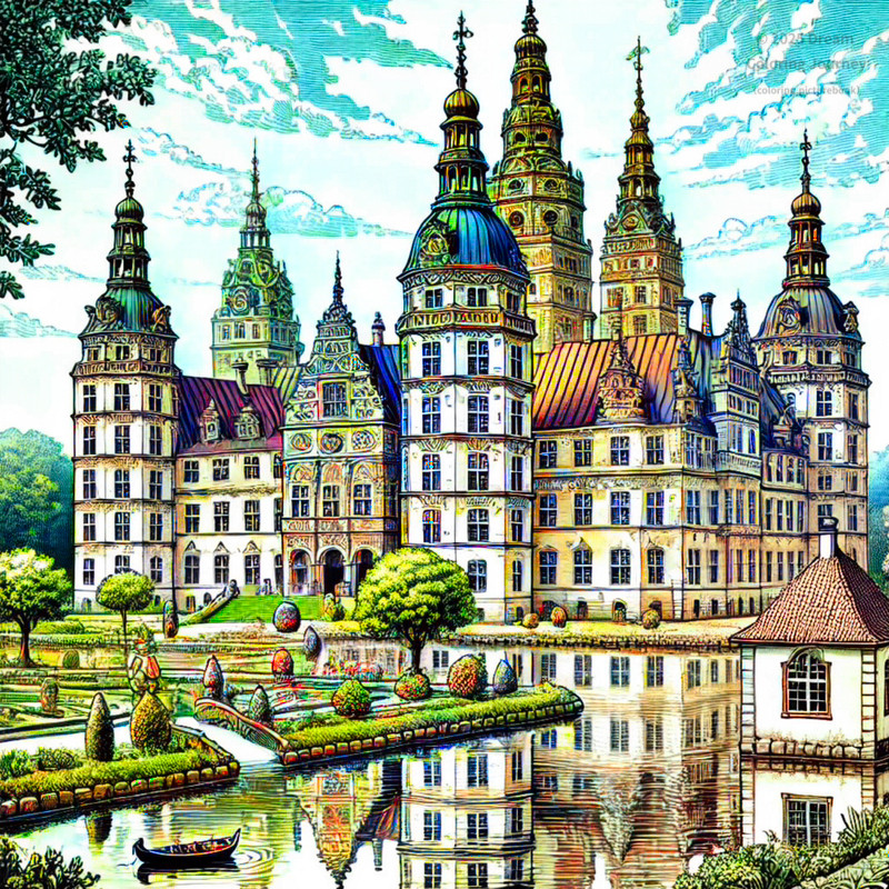 7. Frederiksborg Castle