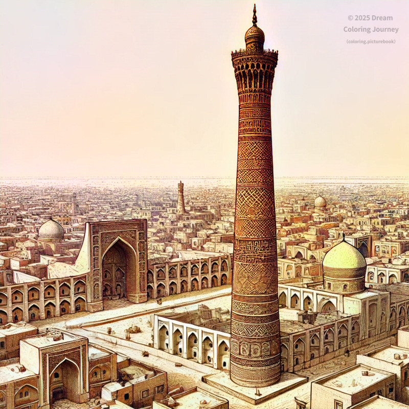 7. Islam Khoja Minaret (Khiva)