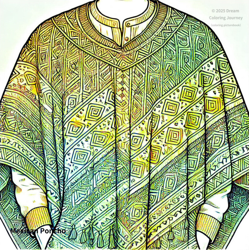 7. Mexican Poncho
