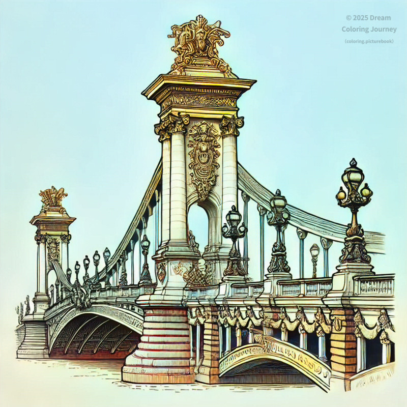 8. Pont Alexandre III (France)