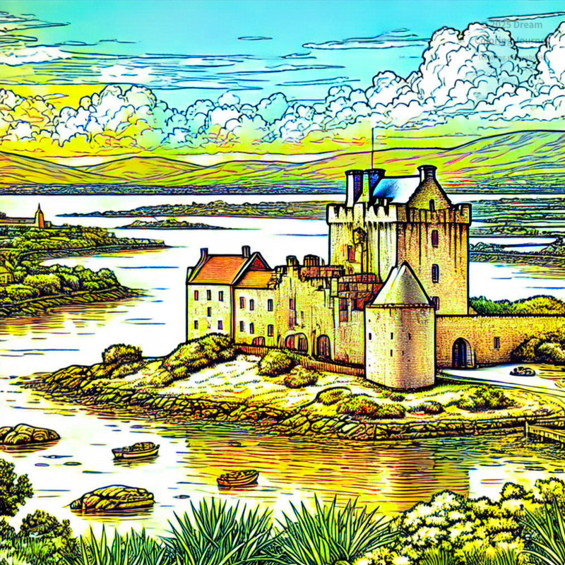 8. Dunguaire Castle in Galway