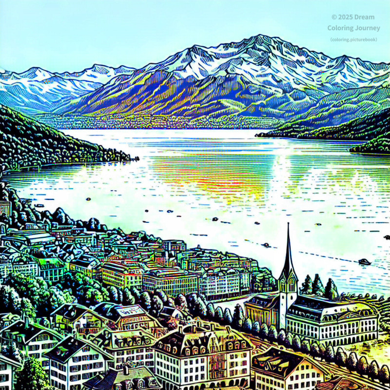 8. Lake Zurich