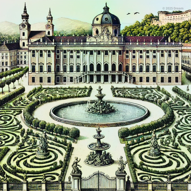 8. Mirabell Palace and Gardens, Salzburg