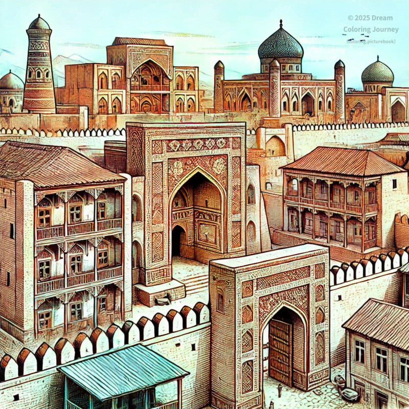 8. Old Town of Khiva (Itchan Kala)