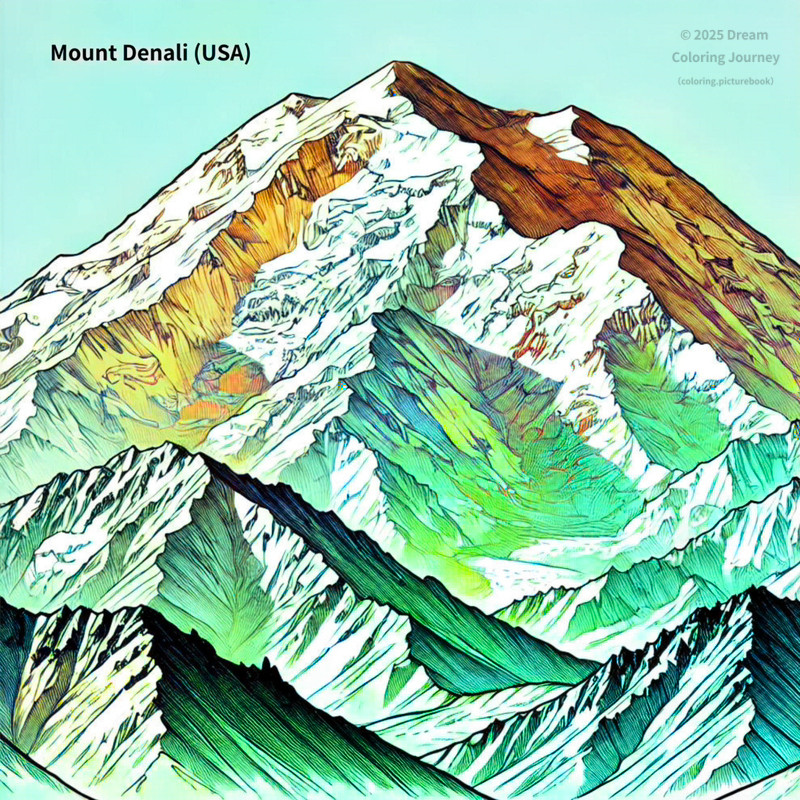 8. Mount Denali (USA)