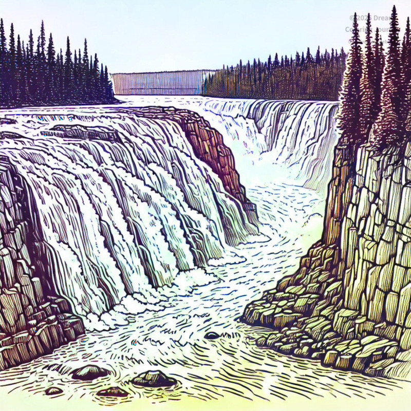 8. Duhamel Falls (Canada)