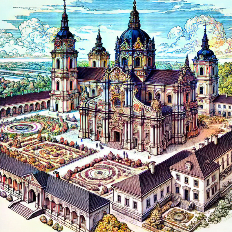 9. Pazaislis Monastery
